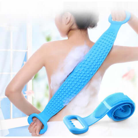 (Compra 1 y Reciba 2) Cepillo De Baño de silicona exfoliante