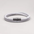 Minimalist Gray Rope Bracelet Wave