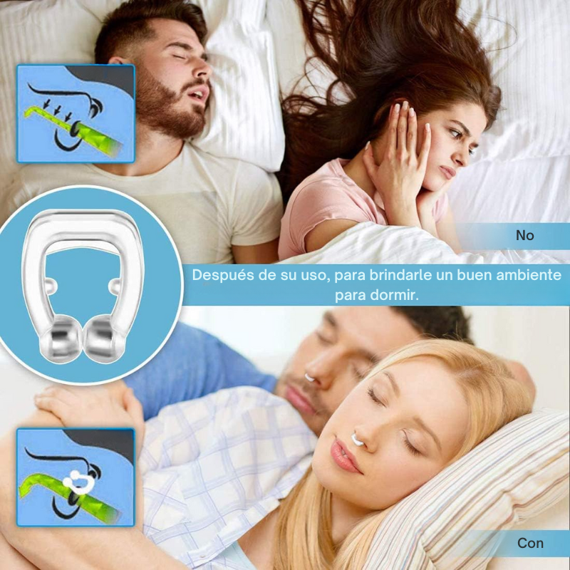 (Compra 1 y Reciba 3) Anti Ronquidos Clip