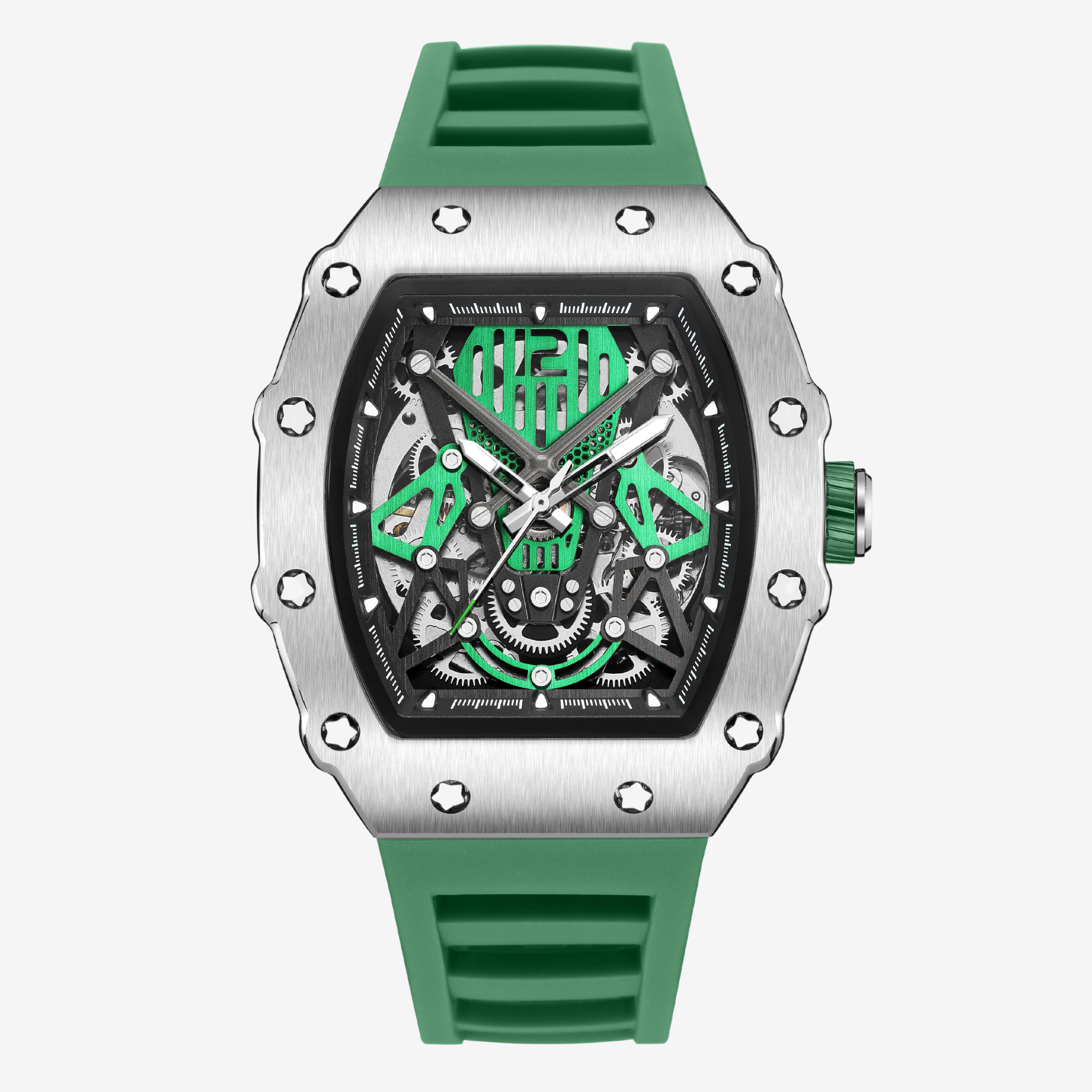 ChronoSport Green Automatic Skeleton - Sport Edition™